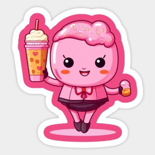 kawaii Ice cream  T-Shirt cute Candy food gilrl Sticker